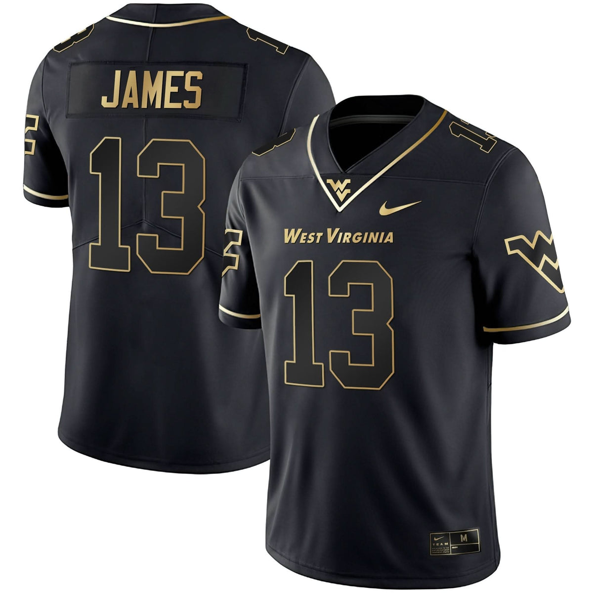 Mountaineers Black Limited & Gold Vapor Jersey
