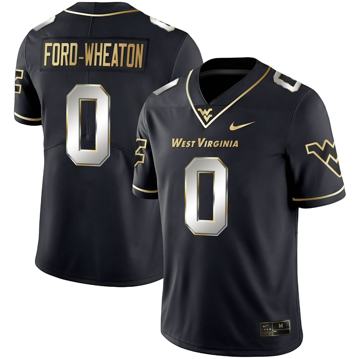 Mountaineers Black Limited & Gold Vapor Jersey