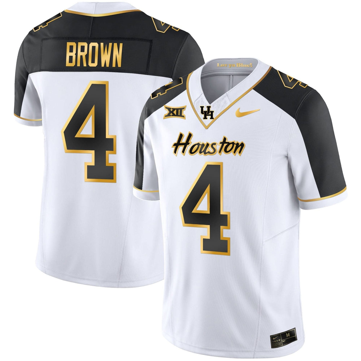HOU 2023 Oilers Inspired Gold Jersey