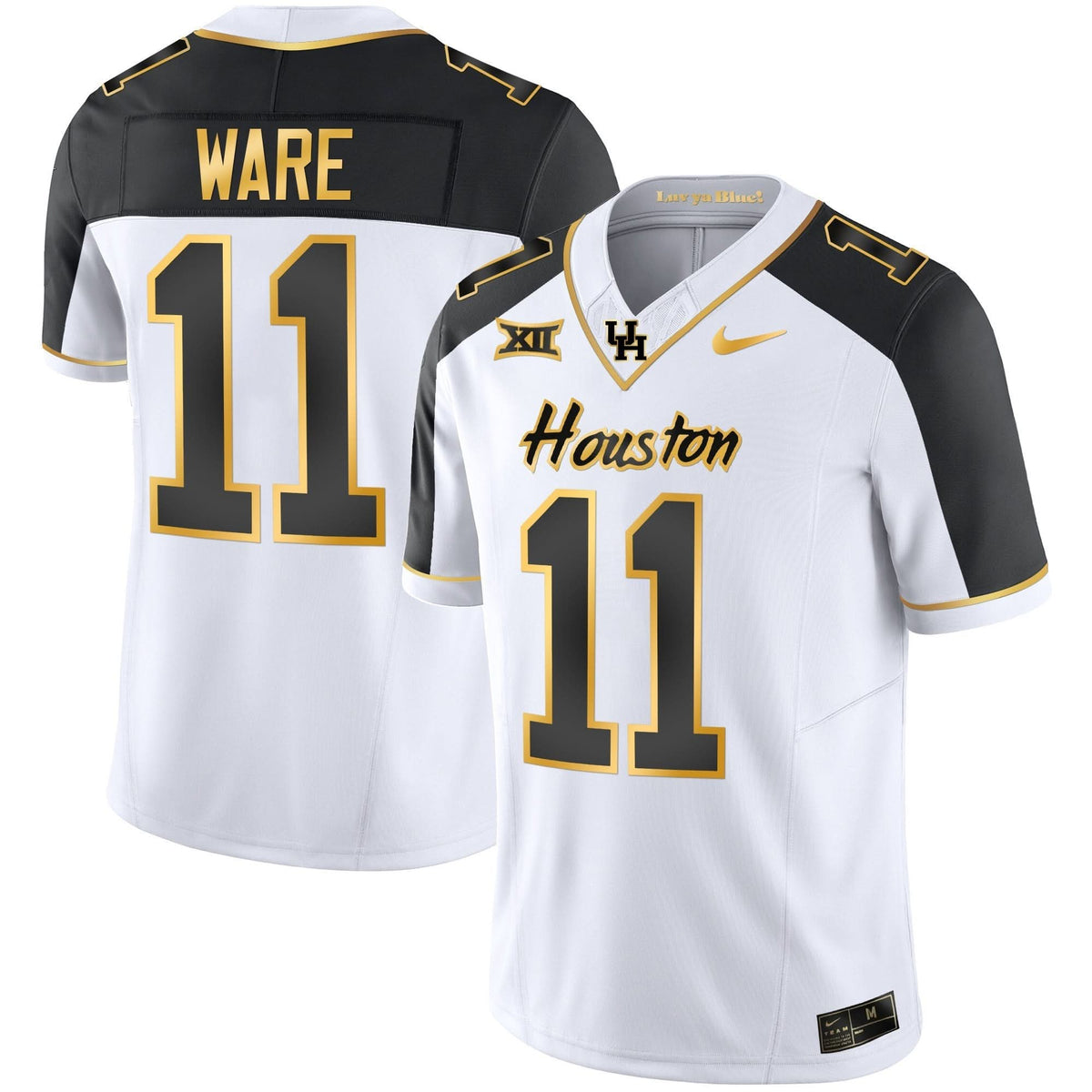 HOU 2023 Oilers Inspired Gold Jersey