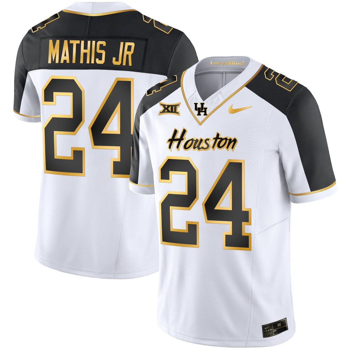HOU 2023 Oilers Inspired Gold Jersey