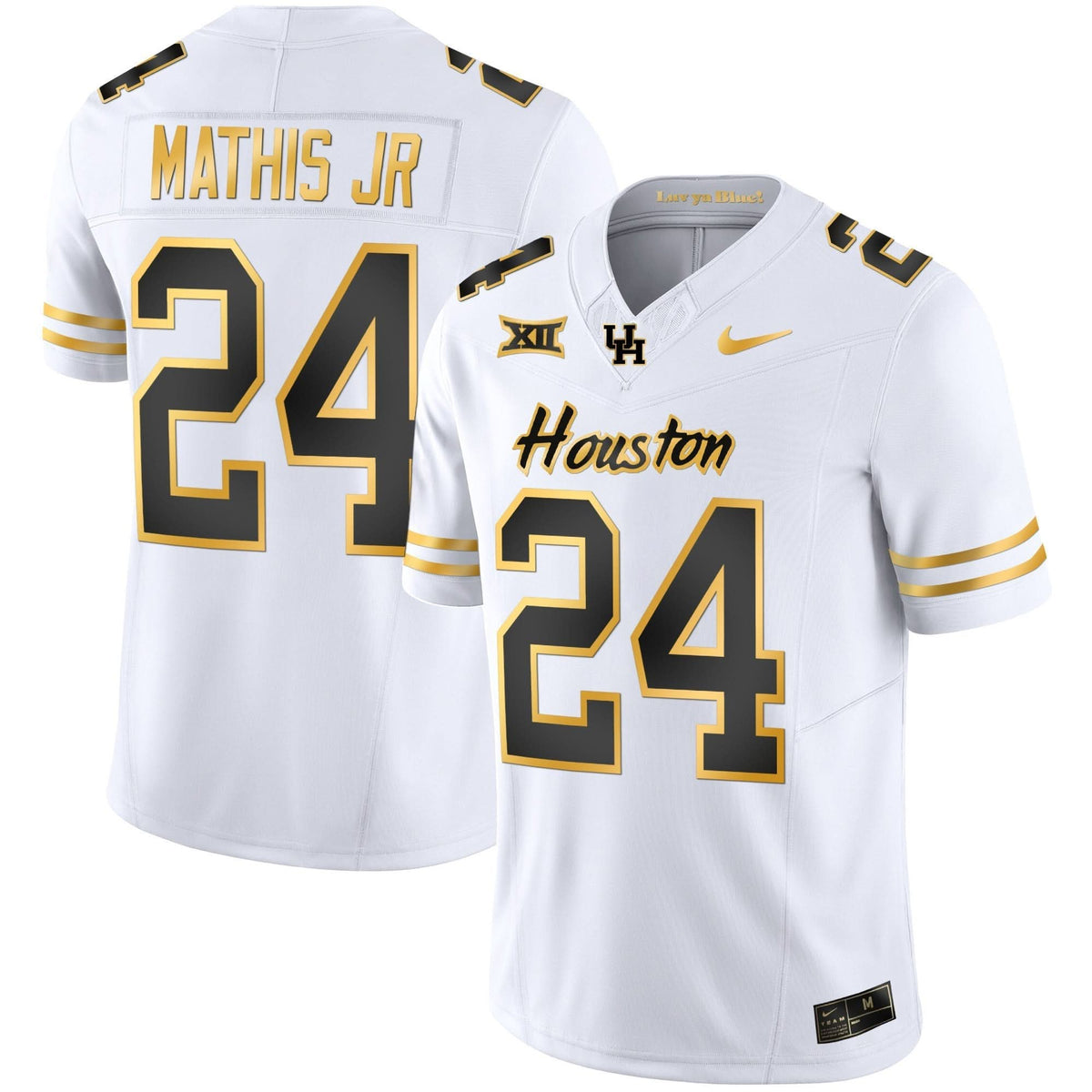 HOU 2023 Oilers Inspired Gold Jersey