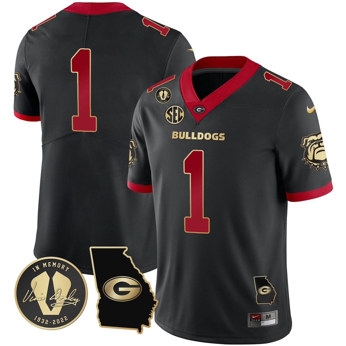 GB 2023 Vapor Jersey - Georgia Map