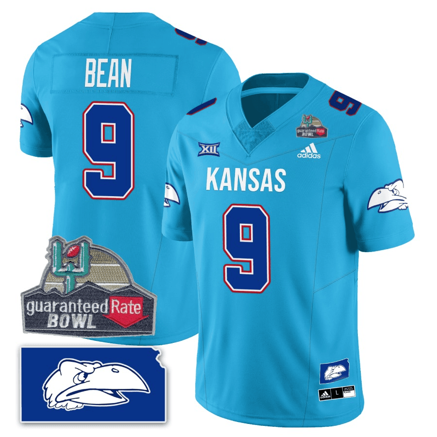 KJ Blackhawk Guaranteed Rate Bowl Patch Vapor Limited Jersey - Stitched
