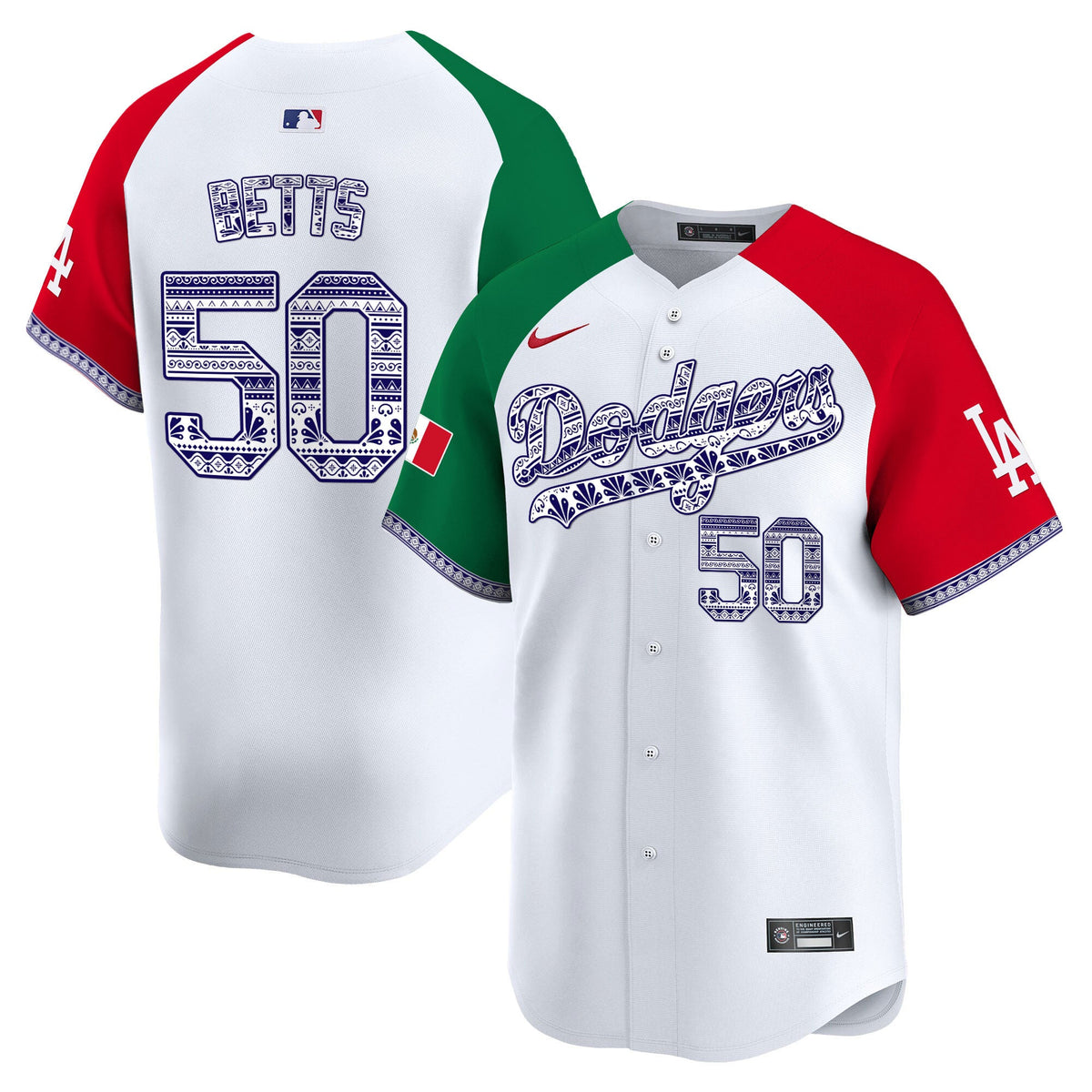 LAD Mexico Vapor Premier Limited Jersey V3 - Stitched