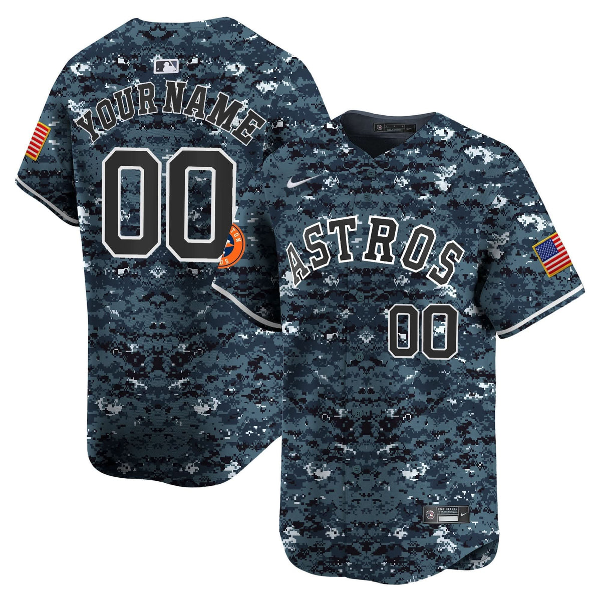 HA USMC Alternate Vapor Premier Limited Custom Jersey - Stitched