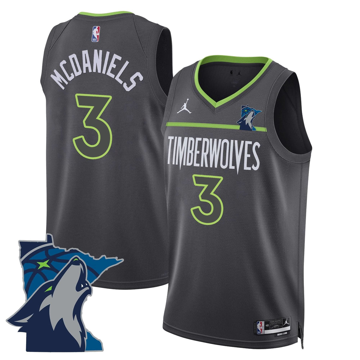 MT Swingman Jersey - Minnesota Patch - Stitched