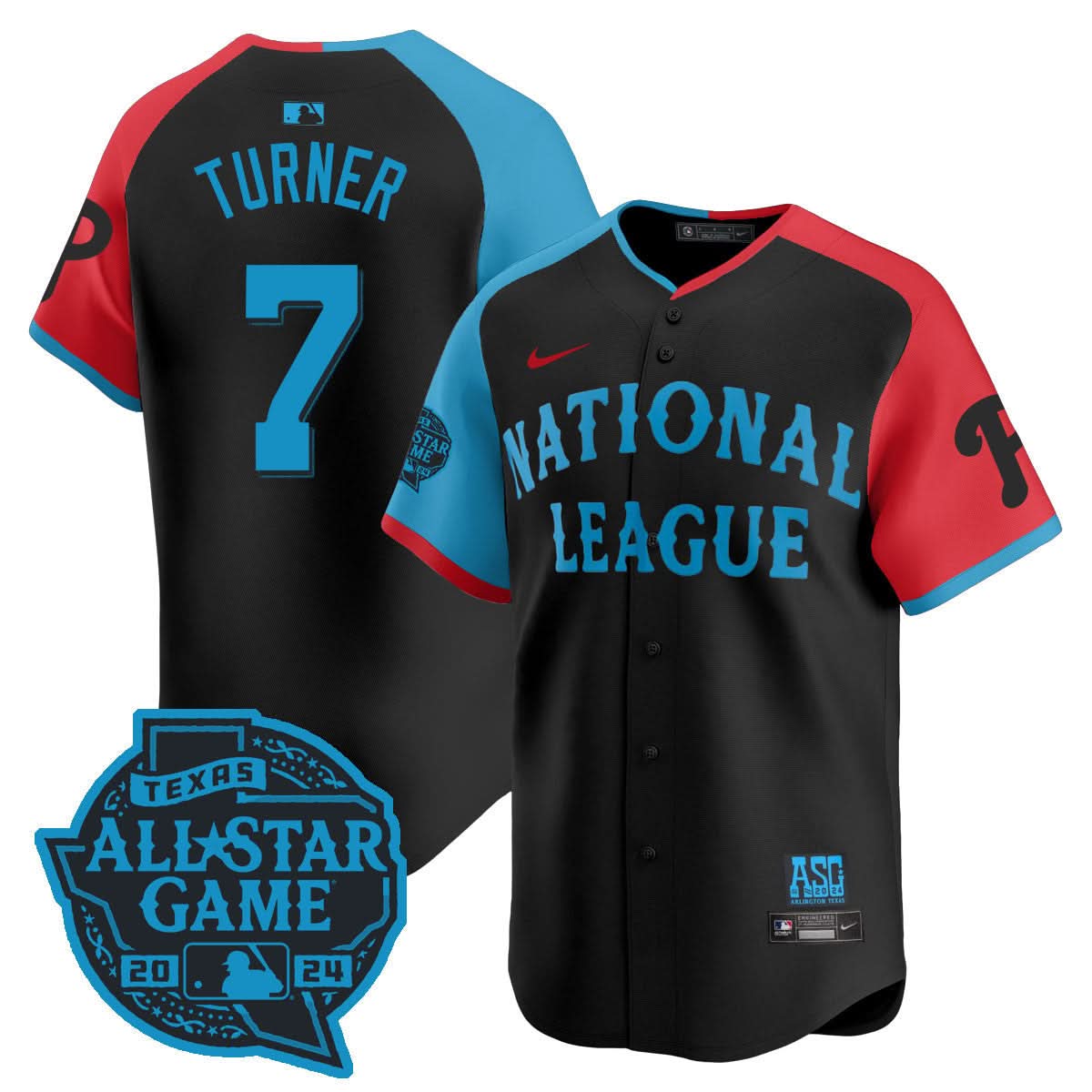 Nation League 2024 MLB All-Star Game Player Cool Base Jersey - Stitched