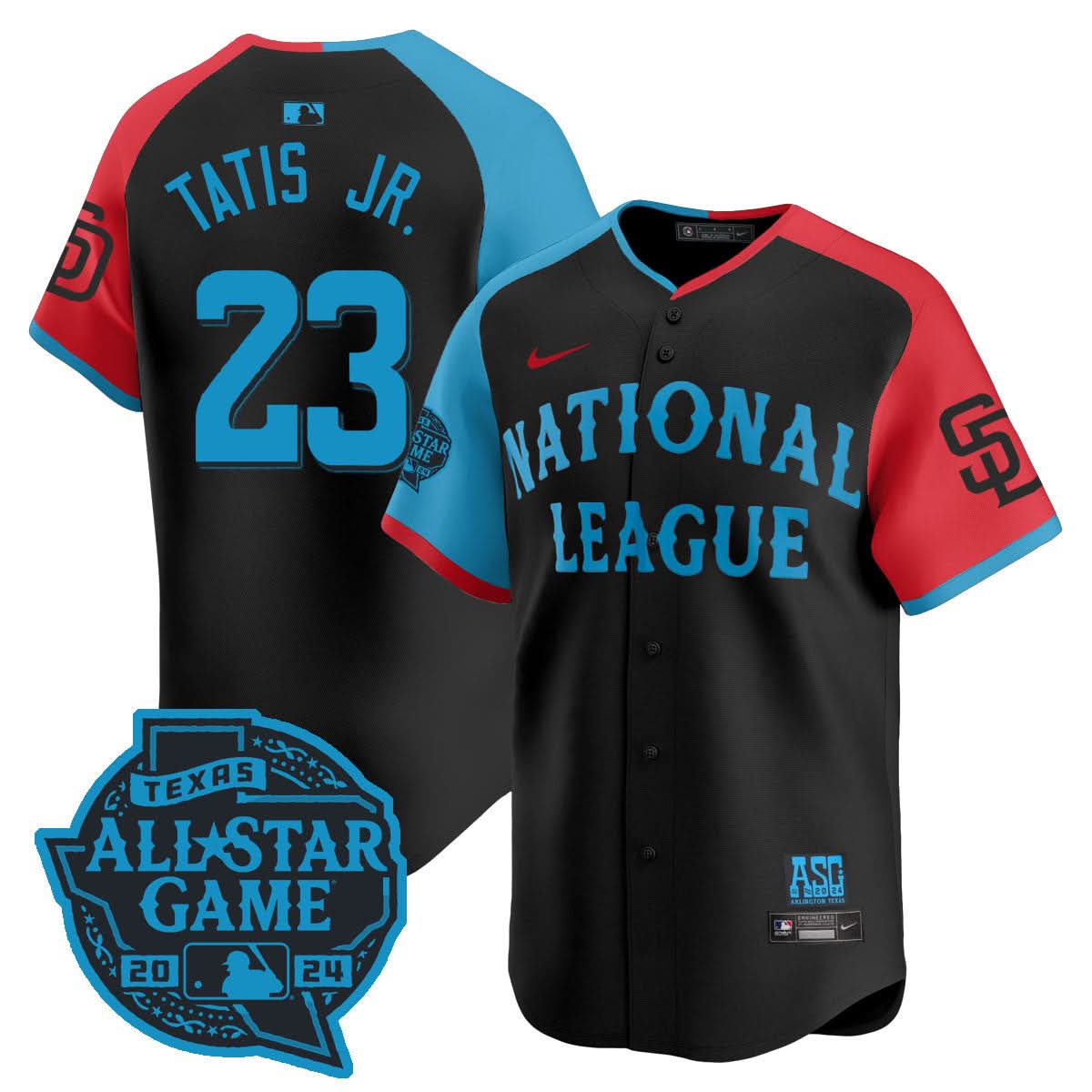 Nation League 2024 MLB All-Star Game Player Cool Base Jersey - Stitched