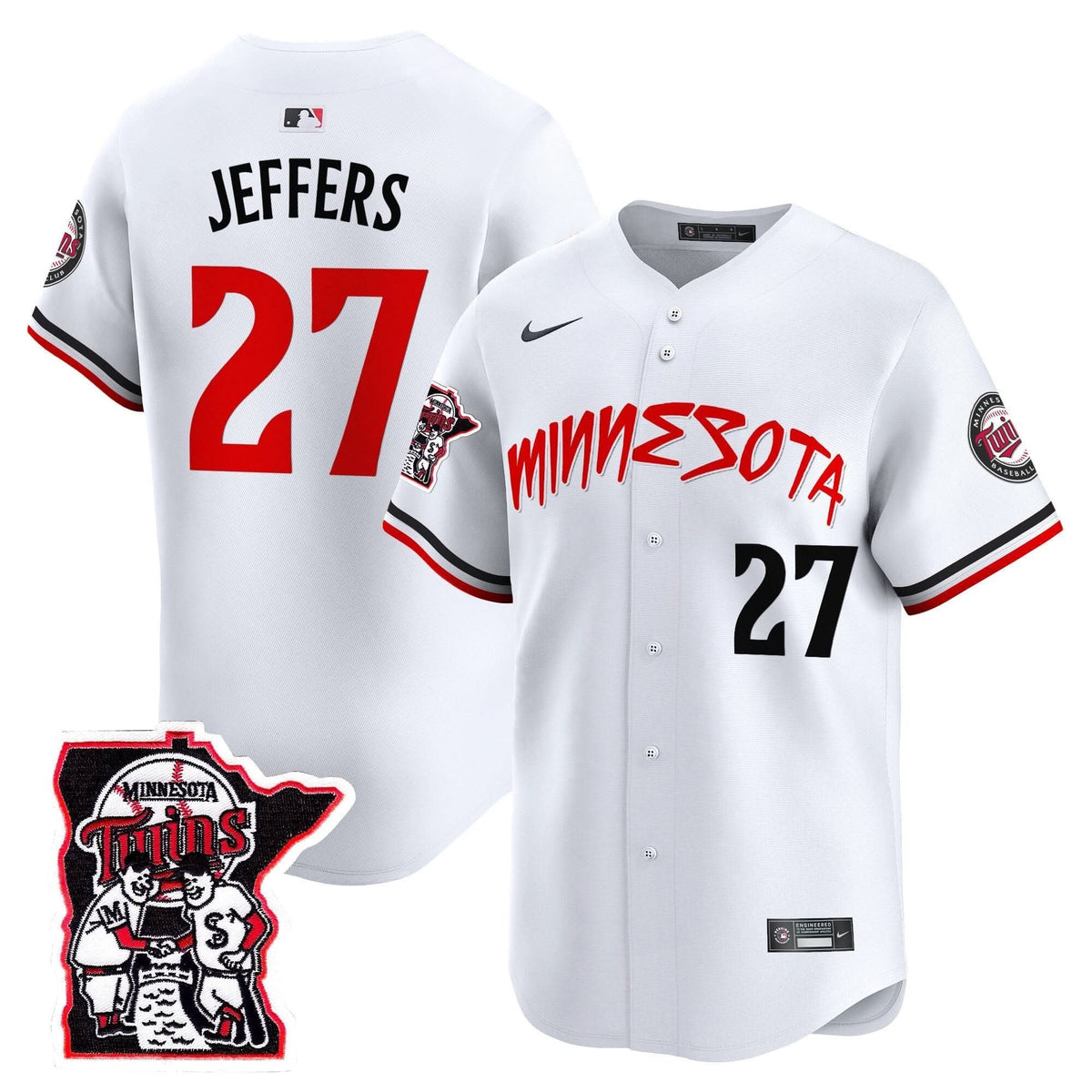 MT Shaking Hands Patch Vapor Premier Limited Jersey - Stitched