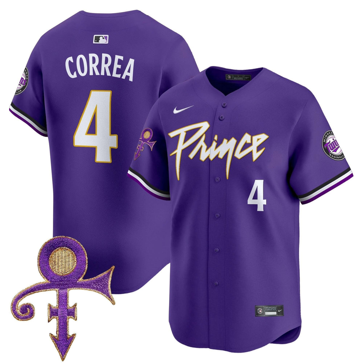 MT Prince Patch Vapor Premier Limited Jersey - Stitched