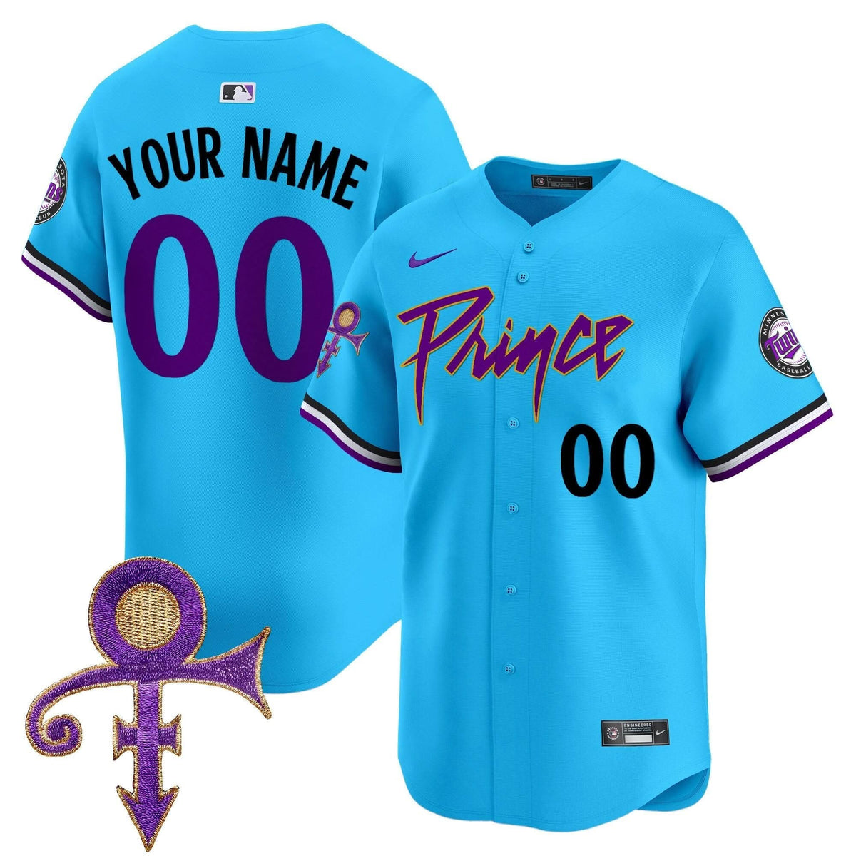 MT Prince Patch Vapor Premier Limited Custom Jersey - Stitched