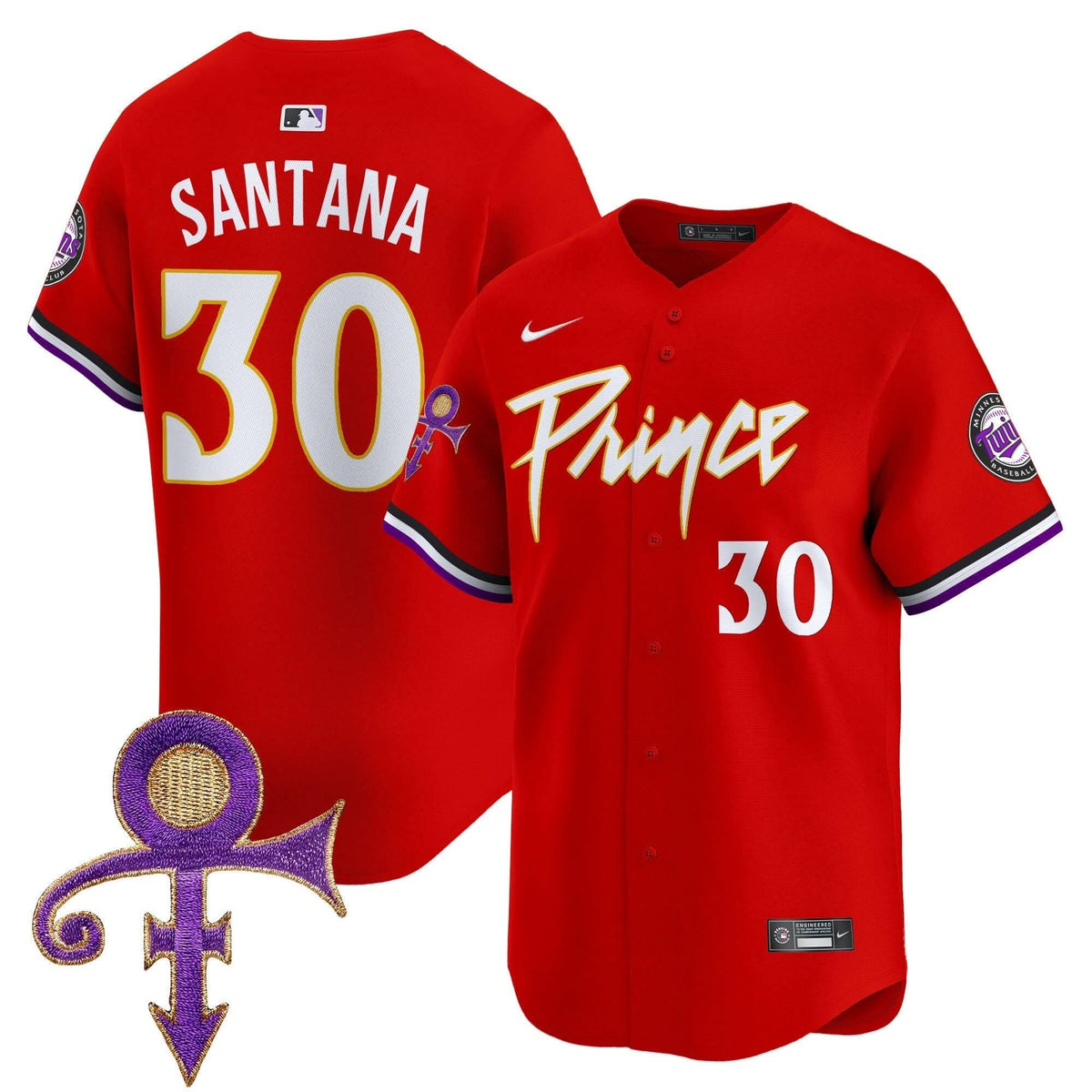 MT Prince Patch Vapor Premier Limited Jersey - Stitched