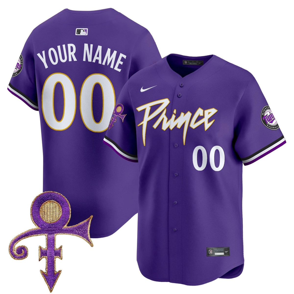 MT Prince Patch Vapor Premier Limited Custom Jersey V4 - Stitched