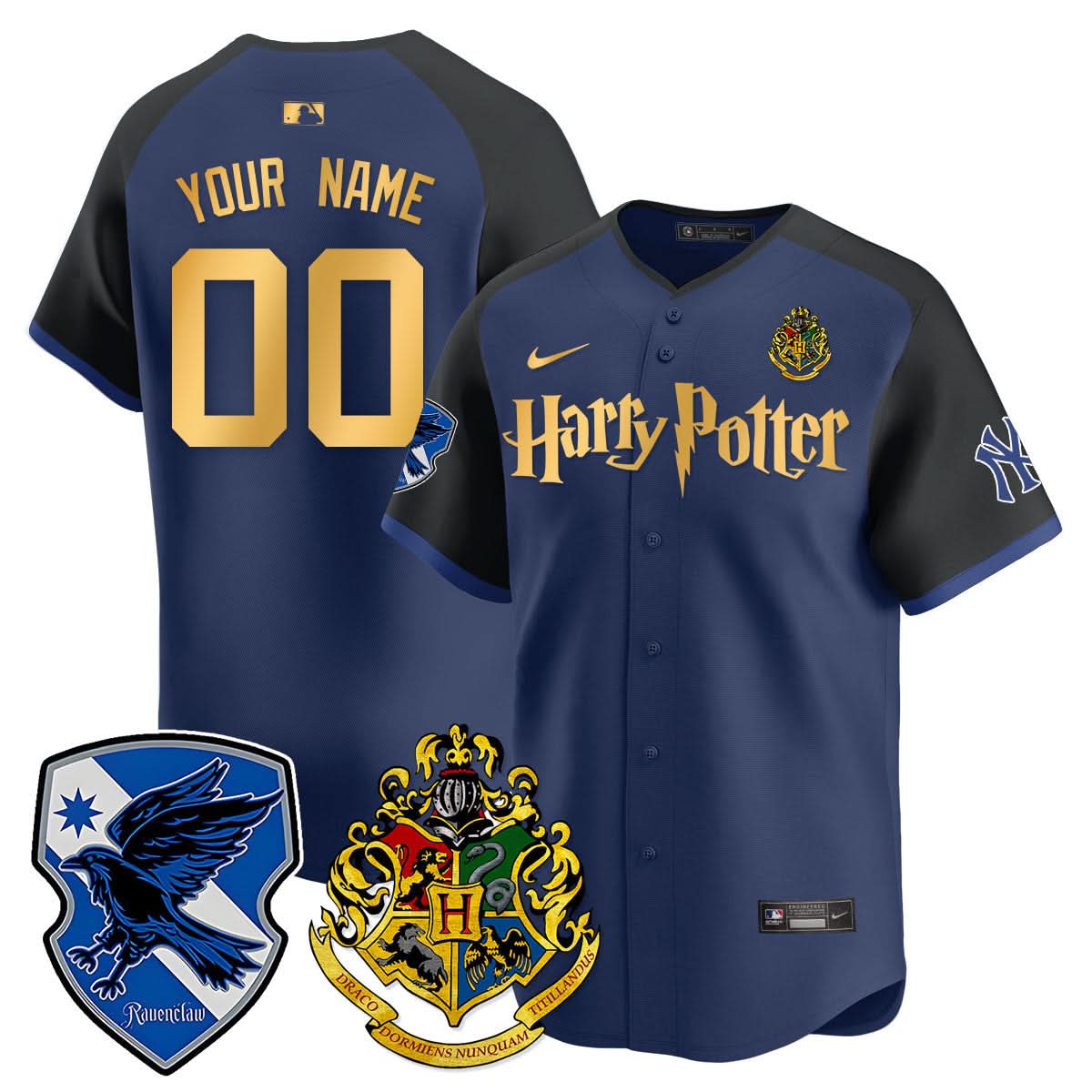Custom NYY Harry Potter 2024 Limited Jersey