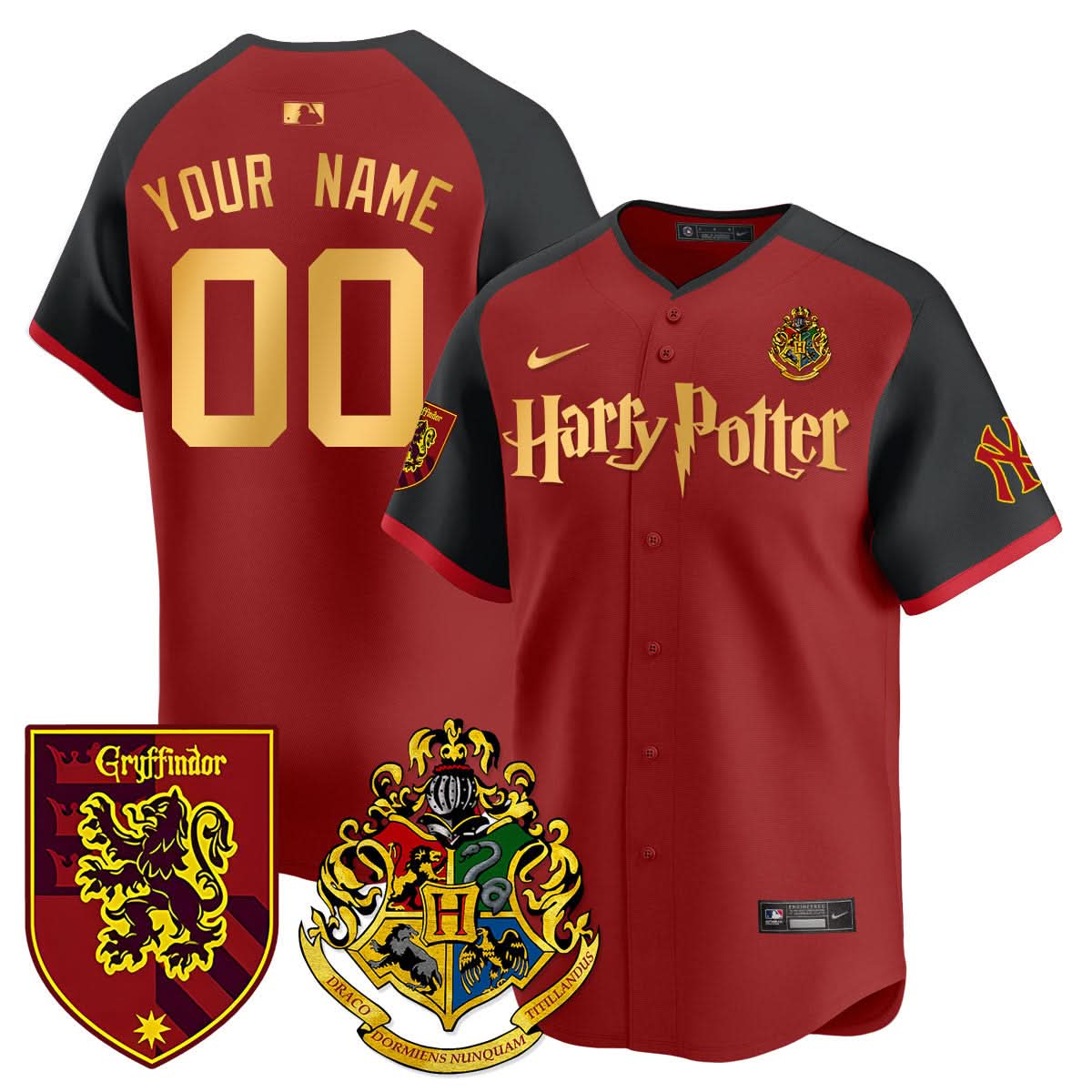 Custom NYY Harry Potter 2024 Limited Jersey
