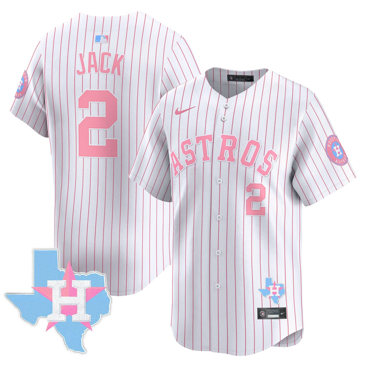 HA Bubblegum Pink Vapor Premier Limited Jersey - Stitched