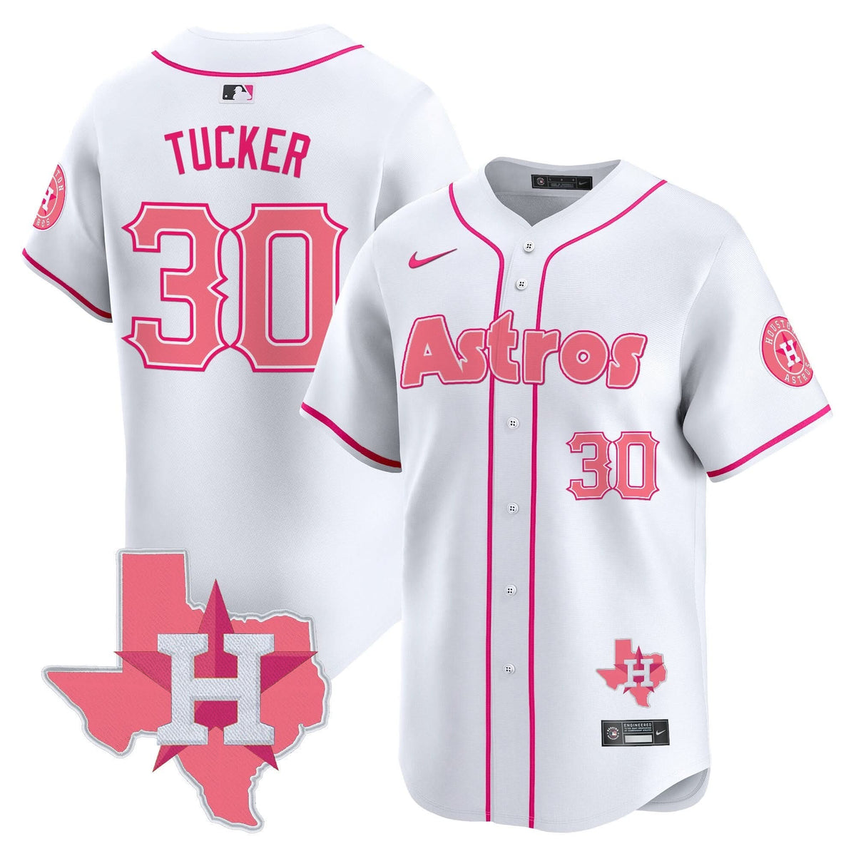 HA Bubblegum Pink Vapor Premier Limited Jersey V3 - Stitched