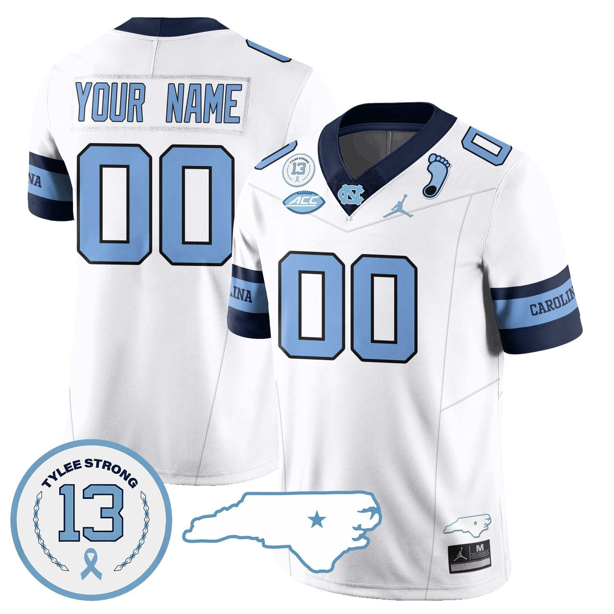 Custom NCTH Football 2024 Vapor Jersey