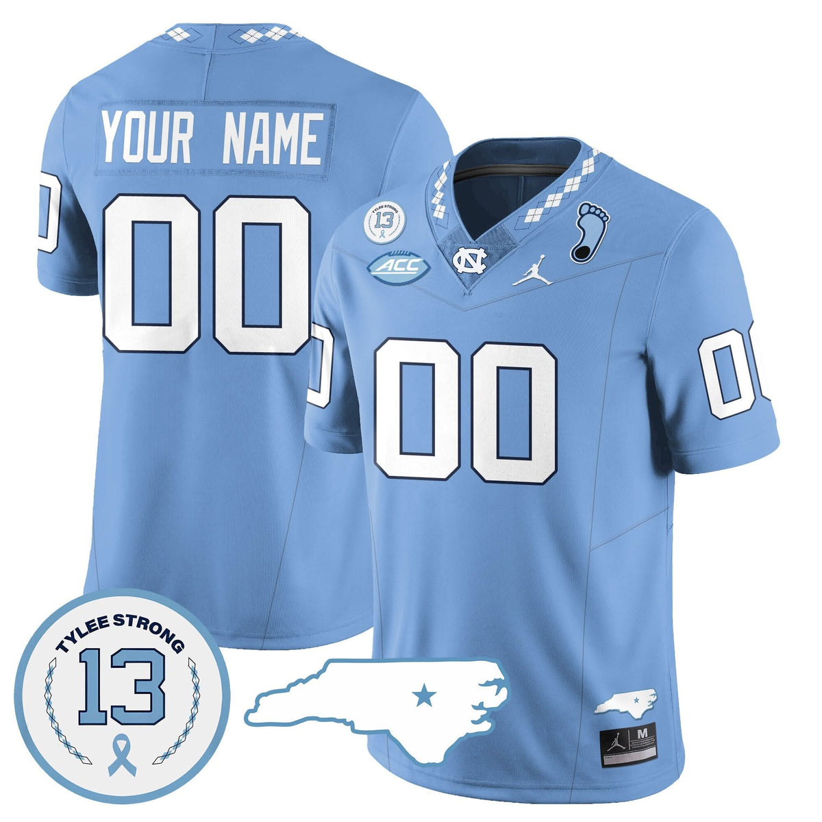 Custom NCTH Football 2024 Vapor Jersey