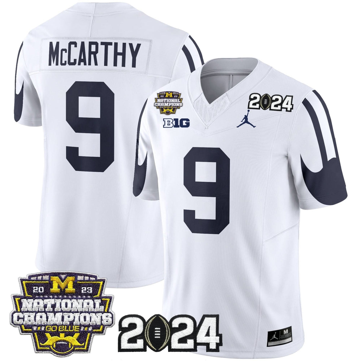 MW 2024 CFP & National Champions Patch Vapor Limited Jersey