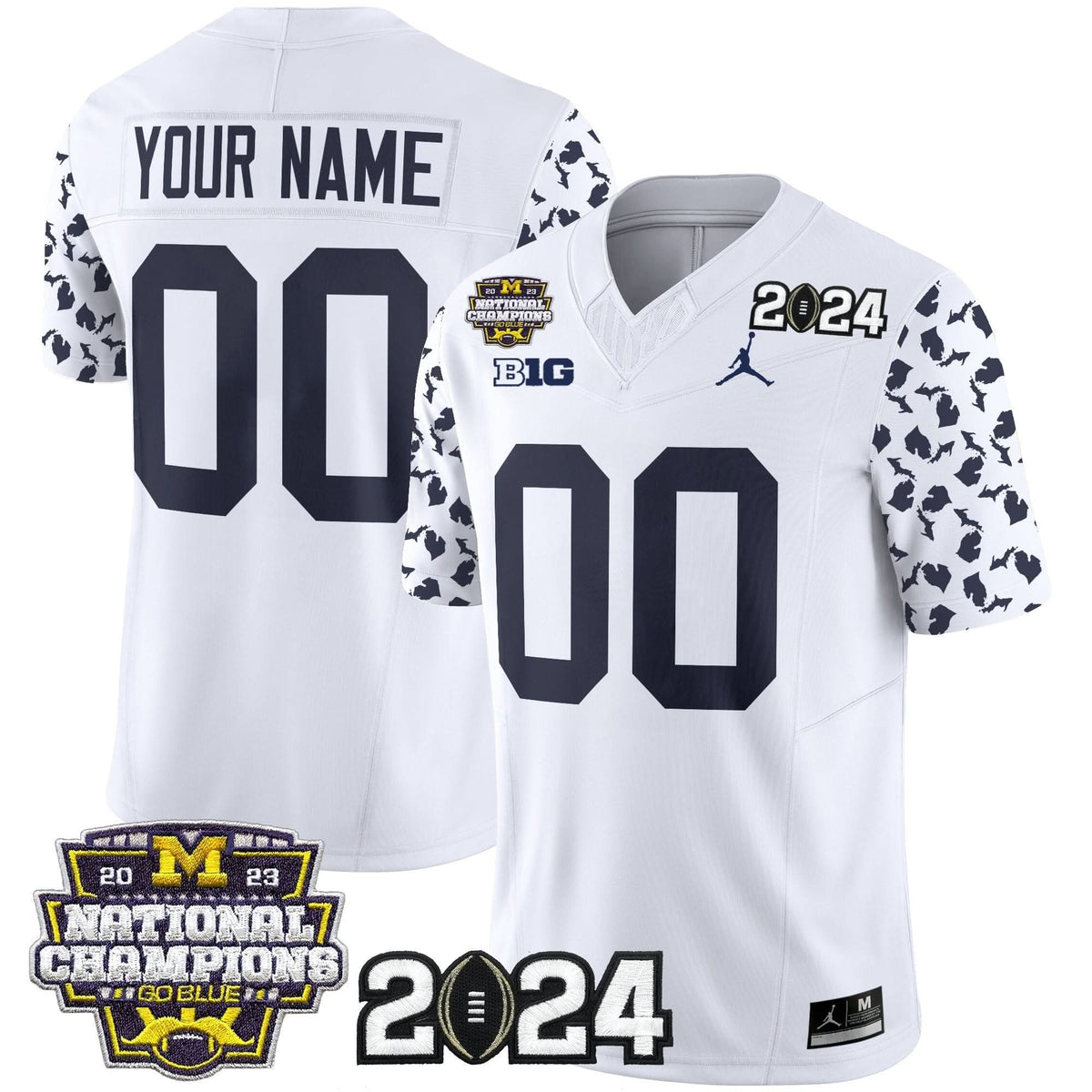 MW 2024 Michigan State Style Vapor Limited Custom Jersey