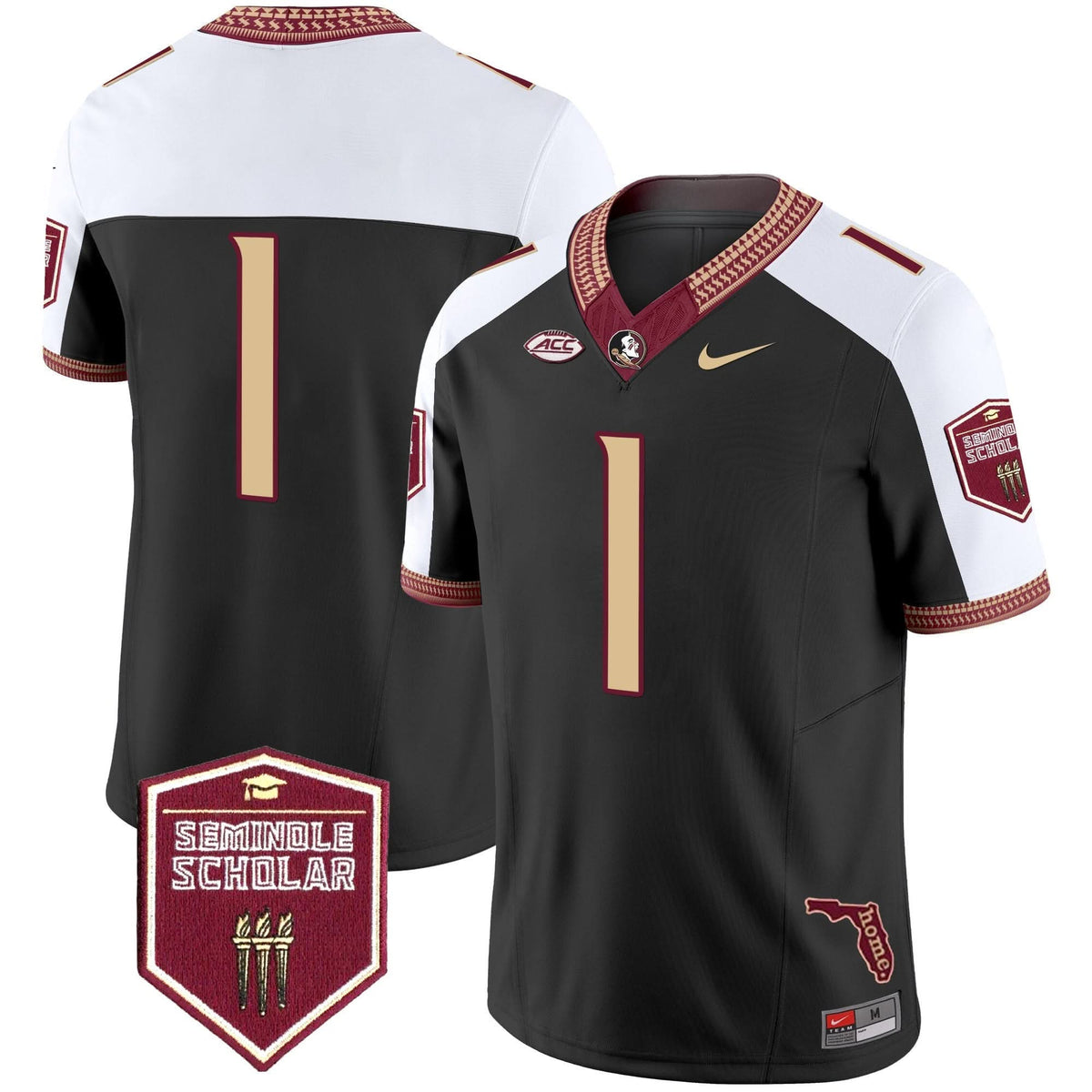 FSS 2024 Seminole Scholar Patch Vapor Limited Jersey