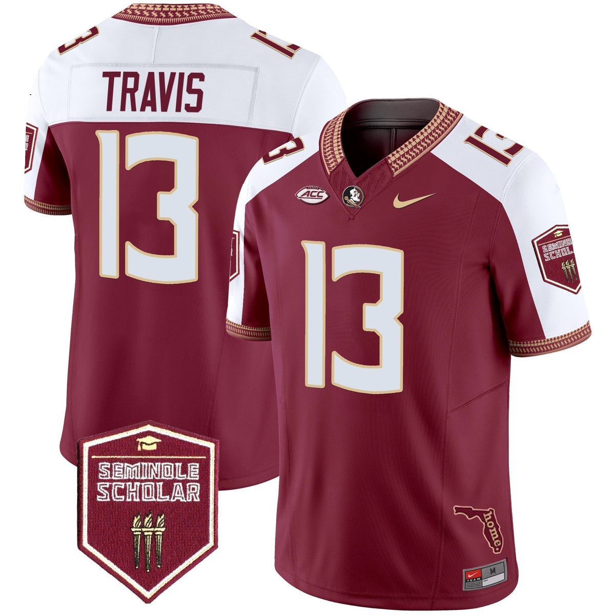 FSS 2025 Seminole Scholar Patch Vapor Limited Jersey