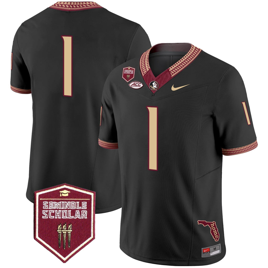 FSS 2025 Seminole Scholar Patch Vapor Limited Jersey
