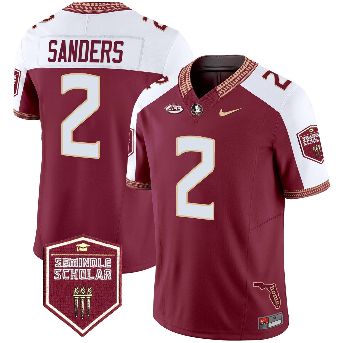 FSS 2025 Seminole Scholar Patch Vapor Limited Jersey