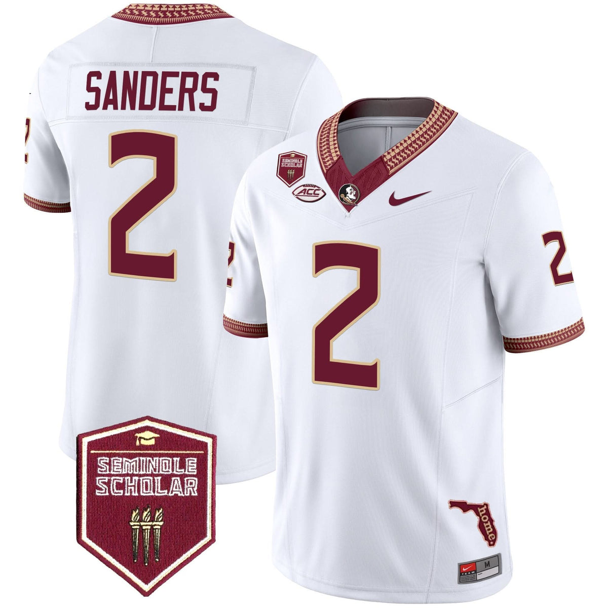 FSS 2024 Seminole Scholar Patch Vapor Limited Jersey