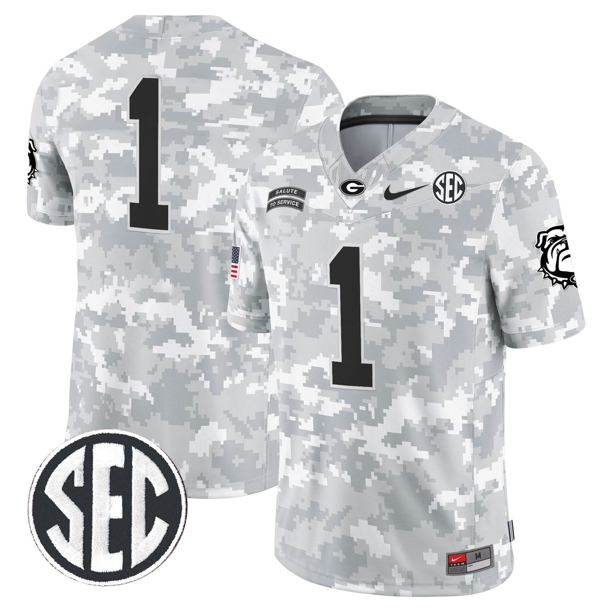 GB 2024 Salute to Service Vapor Limited Jersey - Arctic Camo