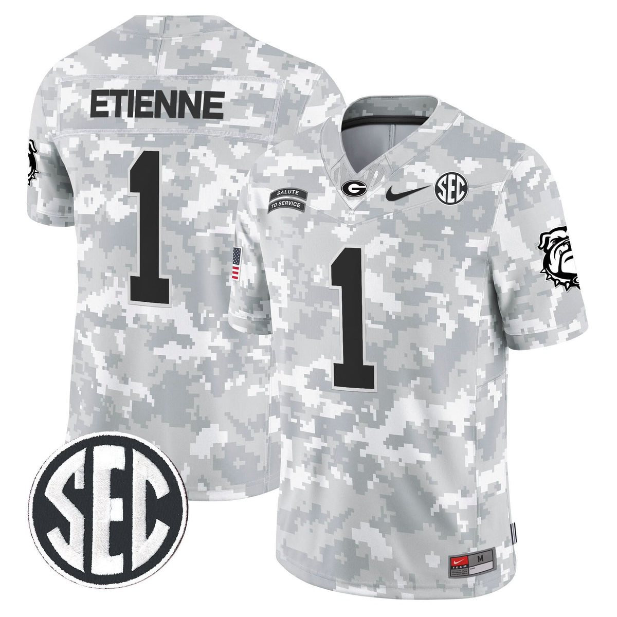 GB 2024 Salute to Service Vapor Limited Jersey - Arctic Camo