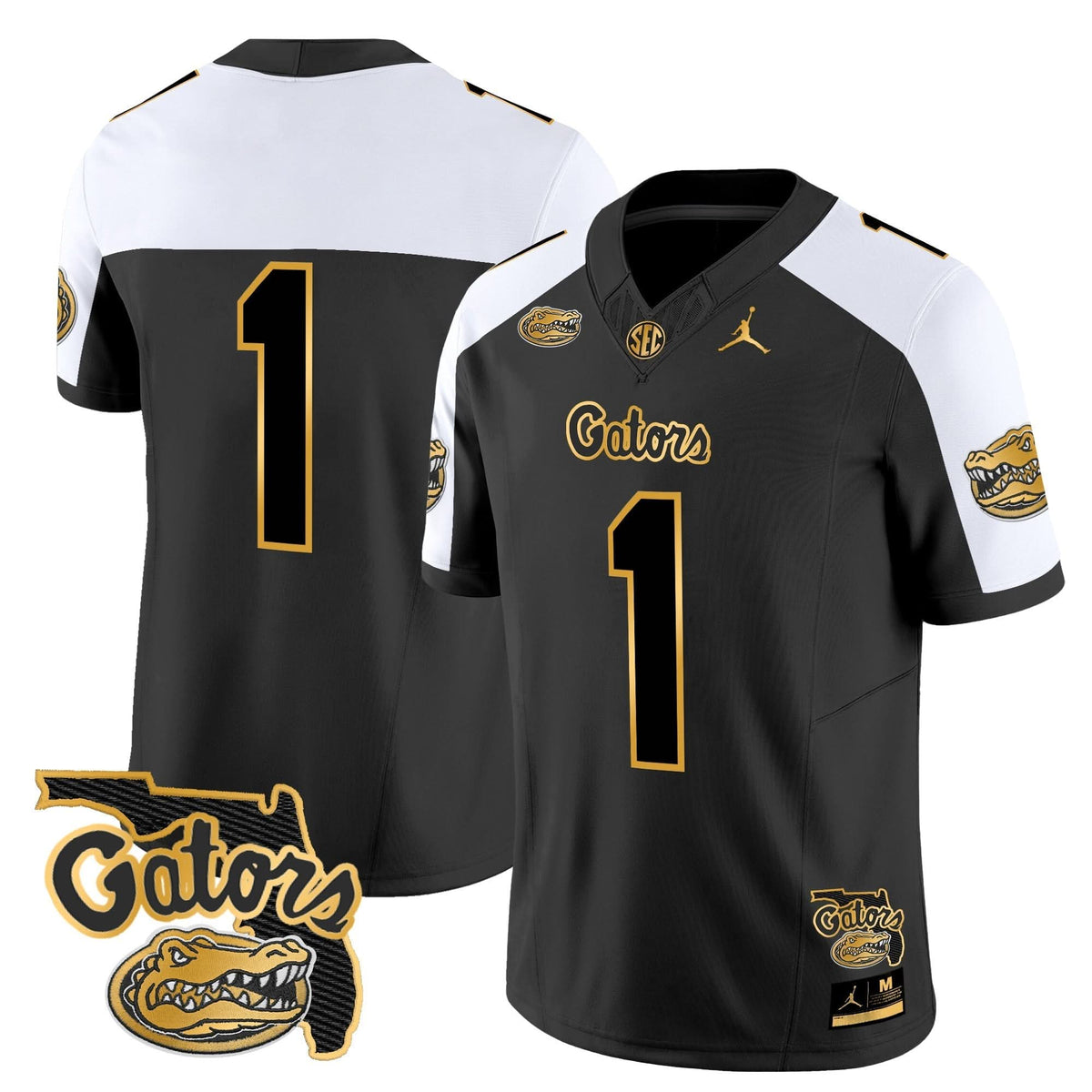 FG 2024 Florida Patch Gold Vapor Limited Jersey