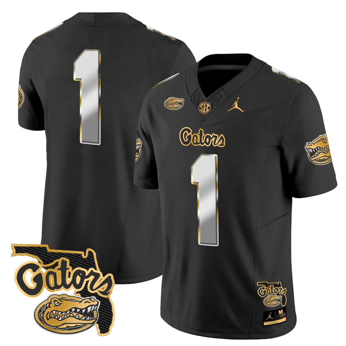 FG 2024 Florida Patch Gold Vapor Limited Jersey