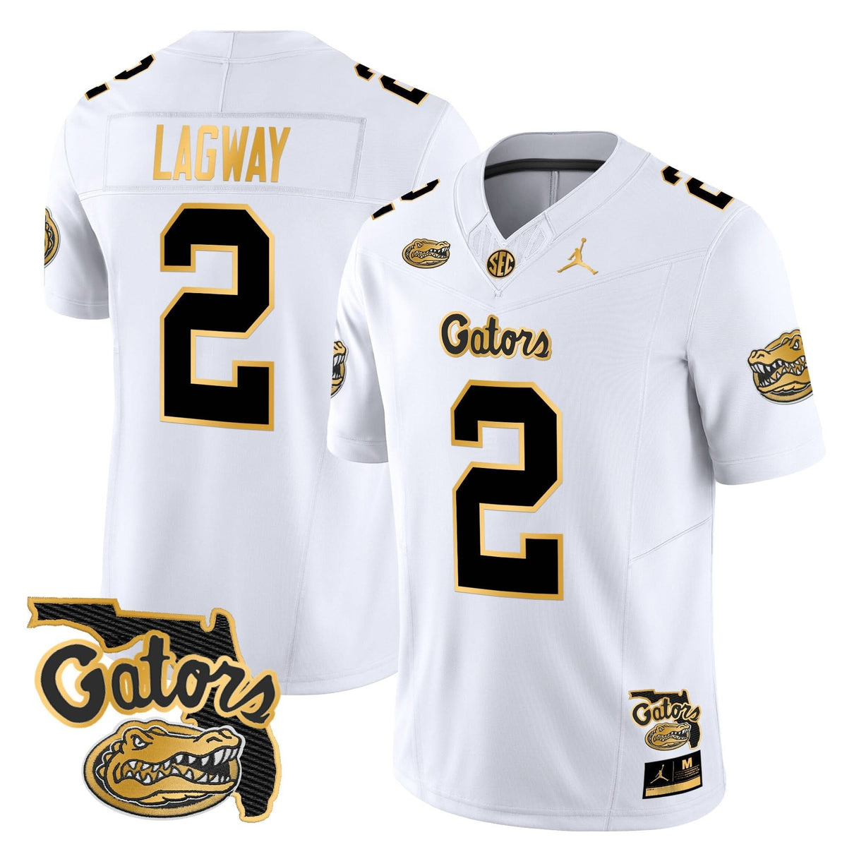 FG 2024 Florida Patch Gold Vapor Limited Jersey