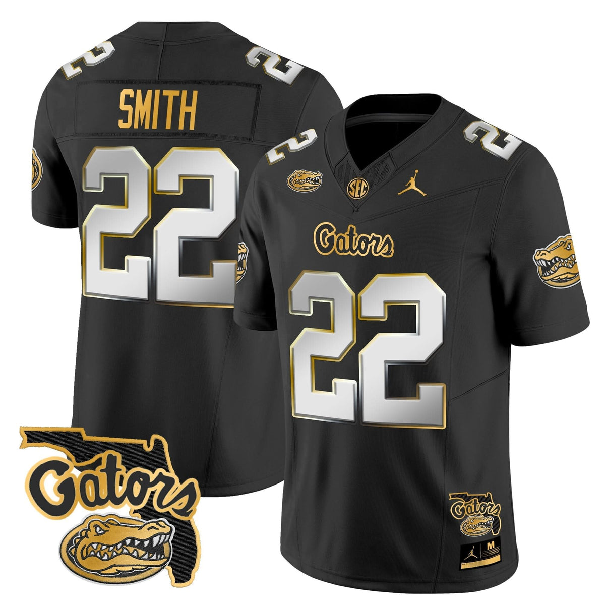 FG 2024 Florida Patch Gold Vapor Limited Jersey