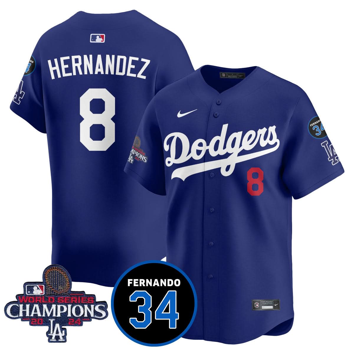 LA LAD - World Series Champions 2024 Jersey - Stitched