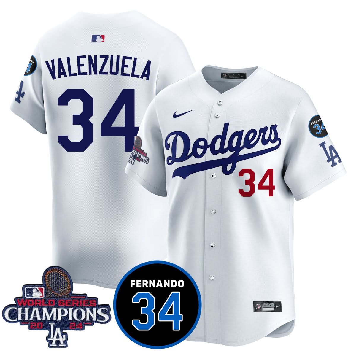 LA LAD - World Series Champions 2024 Jersey - Stitched