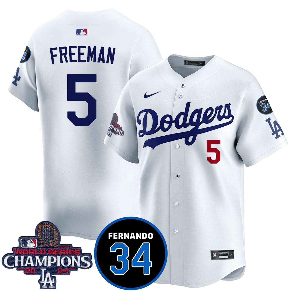 LA LAD - World Series Champions 2024 Jersey - Stitched