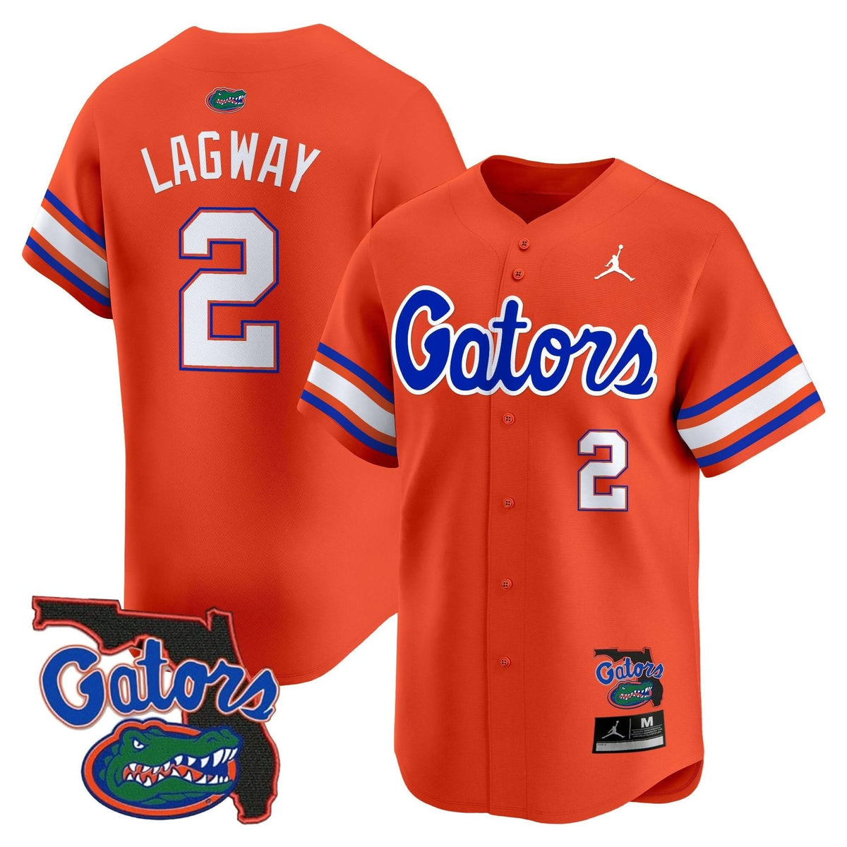 FG 2024 Florida Patch Vapor Baseball Jersey - Stitched