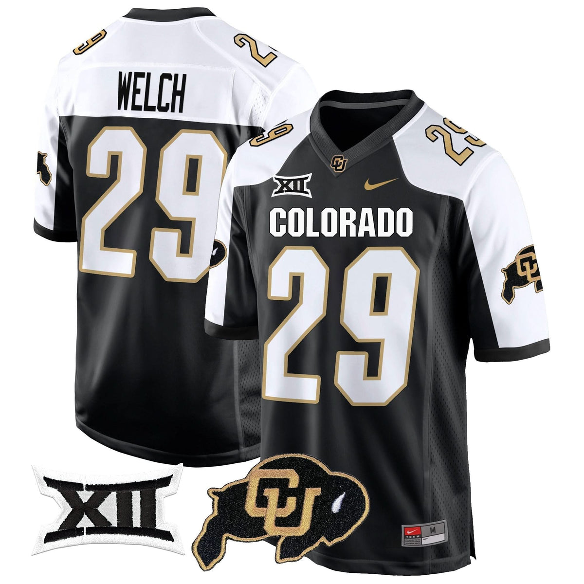 CB Big 12 XII Patch Game Jersey V2
