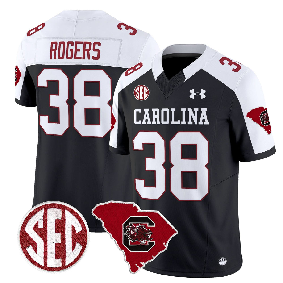 SCG 1980 Throwback Home Patch Vapor Limited Jersey