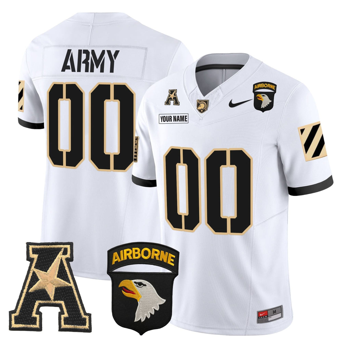 ABK 101st Airborne Division Patch 2024 Vapor Limited Custom Jersey V3