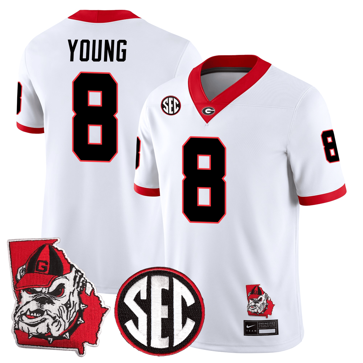 GB Football 24/25 Jersey - Georgia State Map Patch