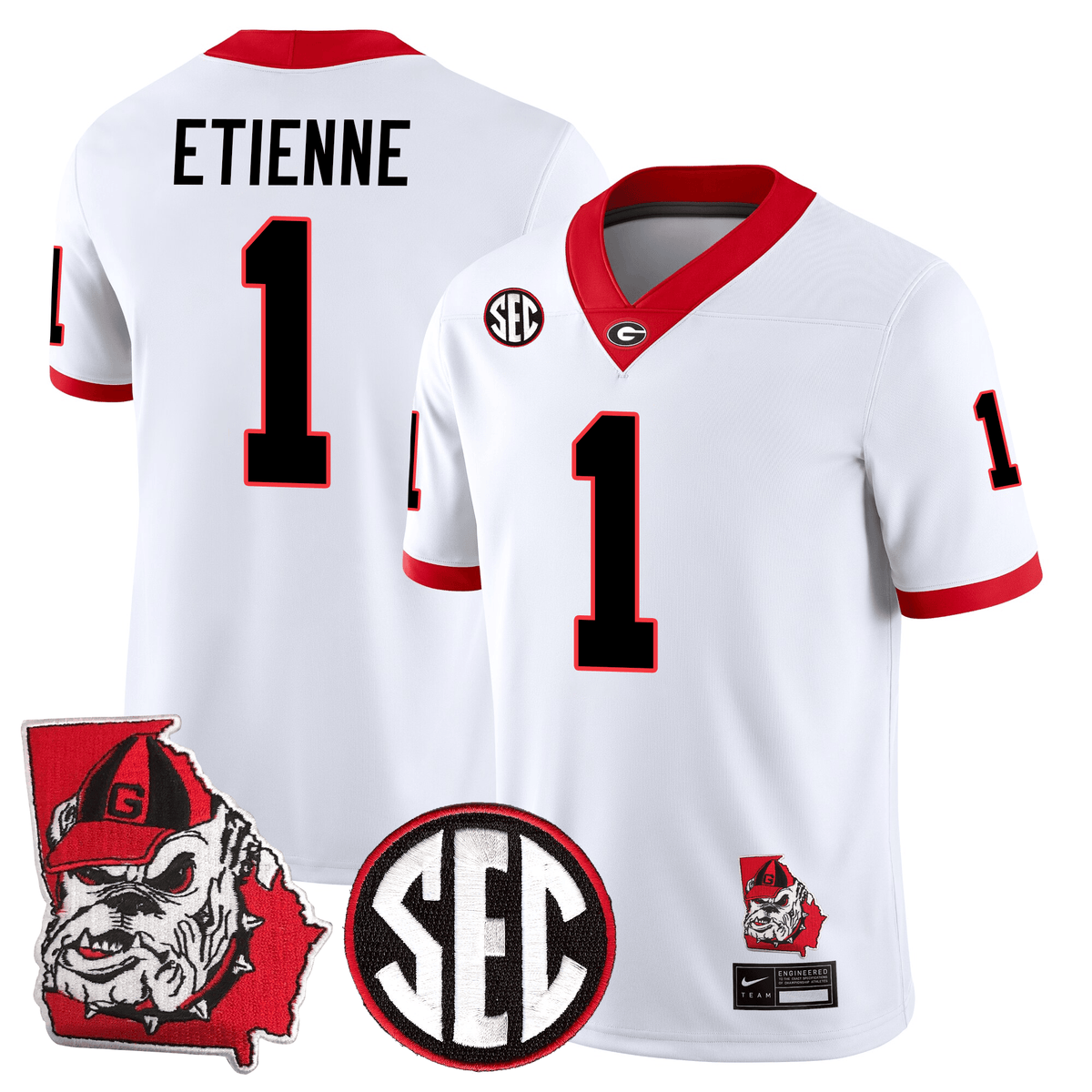 GB Football 24/25 Jersey - Georgia State Map Patch