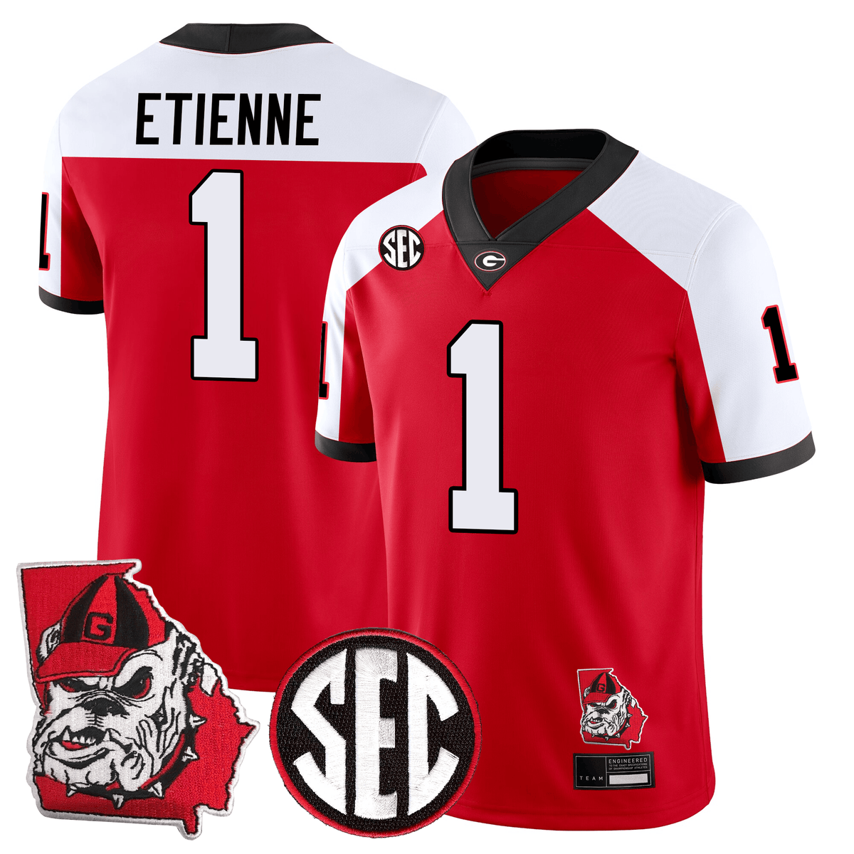GB Football 24/25 Jersey - Georgia State Map Patch