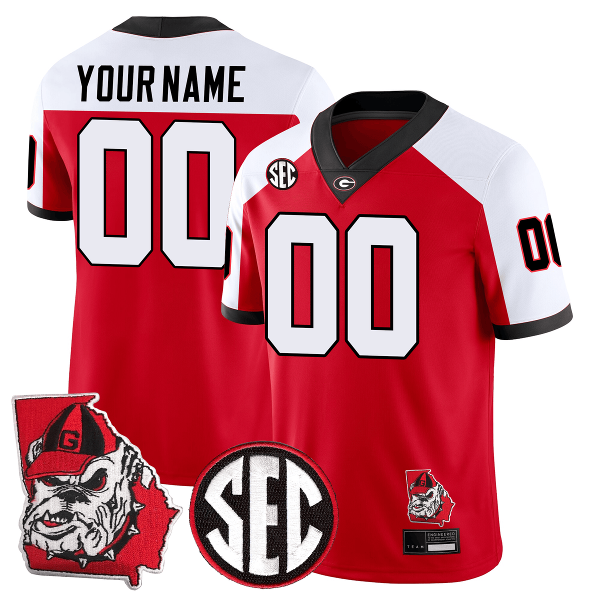 GB Football 24/25 Jersey - Georgia State Map Patch