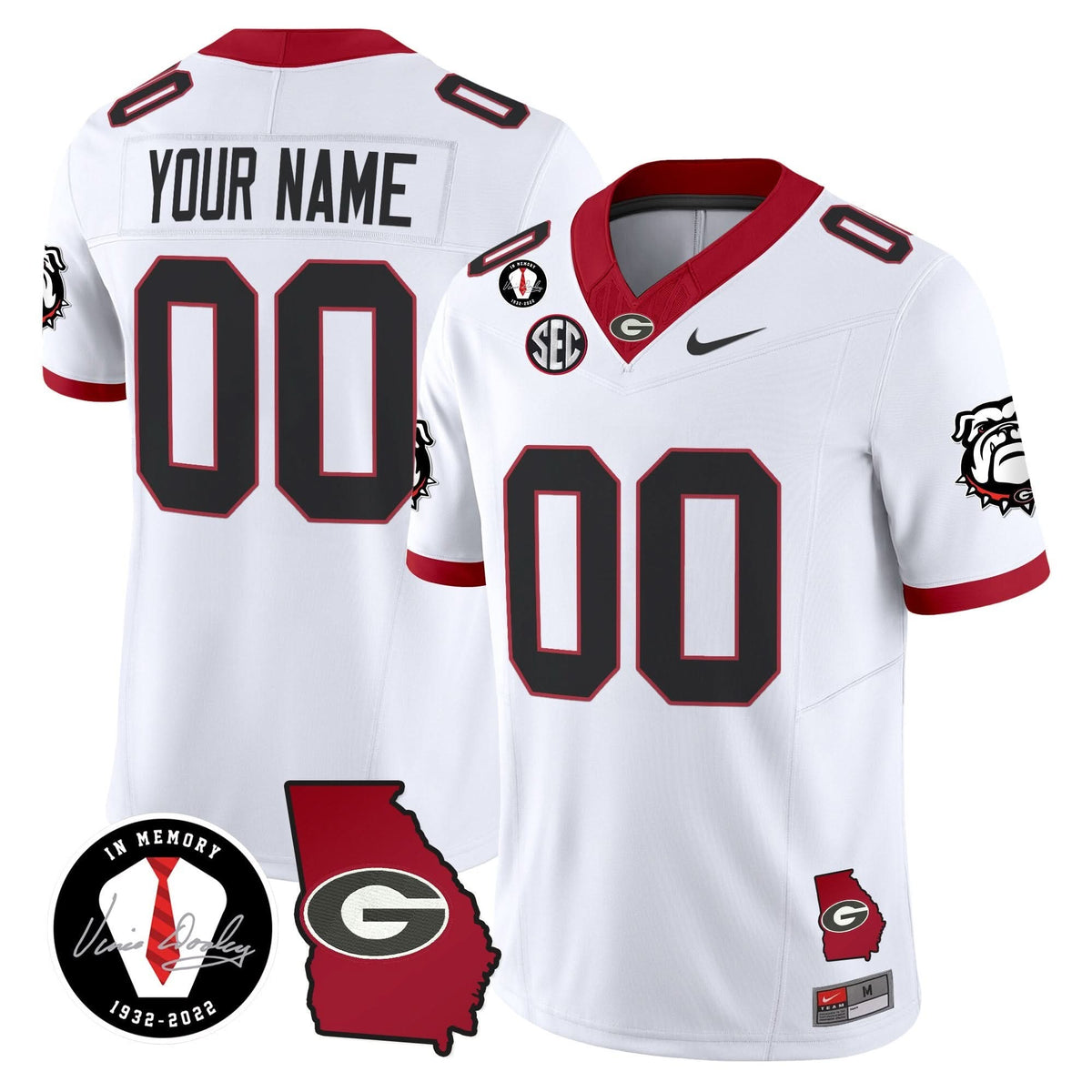 GB 2024 Vapor Limited Custom Jersey V5- Georgia Map