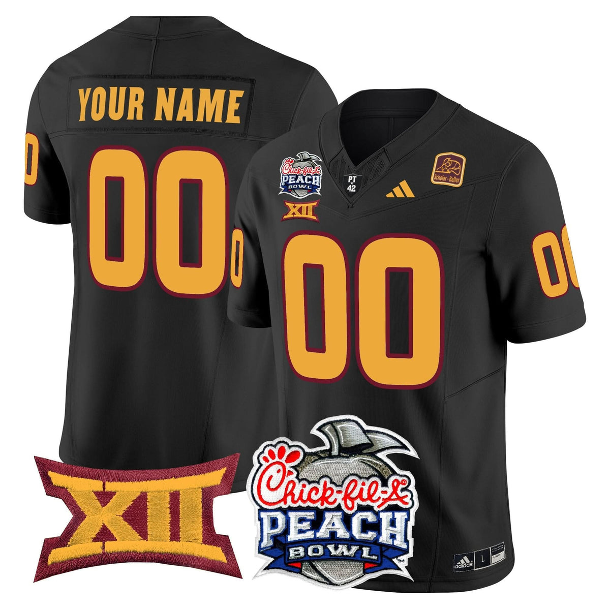 ASSD 2025 Peach Bowl Vapor Limited Custom Jersey